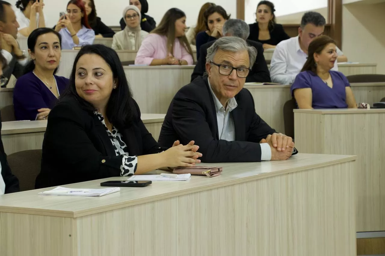 On October 10, Western Caspian University hosted the report of the Life Sciences Resource Center.